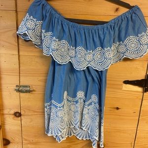 Off the shoulder blouse